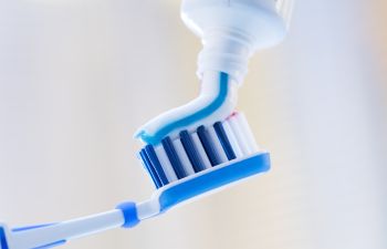 Toothpaste on a Toothbrush