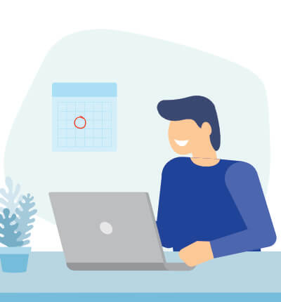 patient scheduling appointment online icon