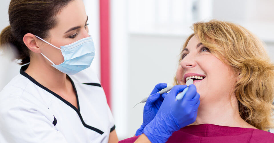 patient at dental office