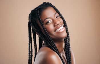 black woman braids hairstyle